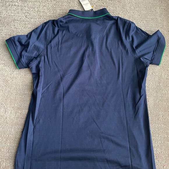 NOTRE DAME Lady Irish designed by Peter Millar women’s golf polo-NEW WITH TAGS! - Picture 7 of 9